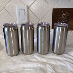 Grey Goose stainless lidded insulated tumbler New without tags